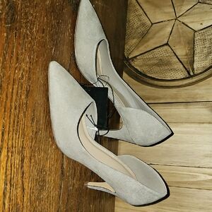 Forever 21 Light Gray Heels
